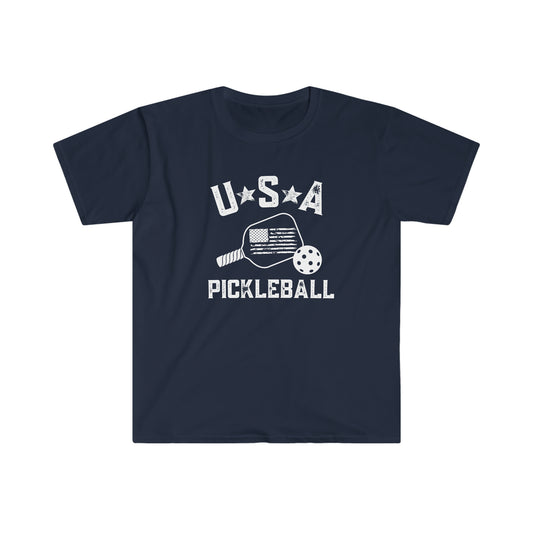 USA Pickleball - Unisex Softstyle T-Shirt