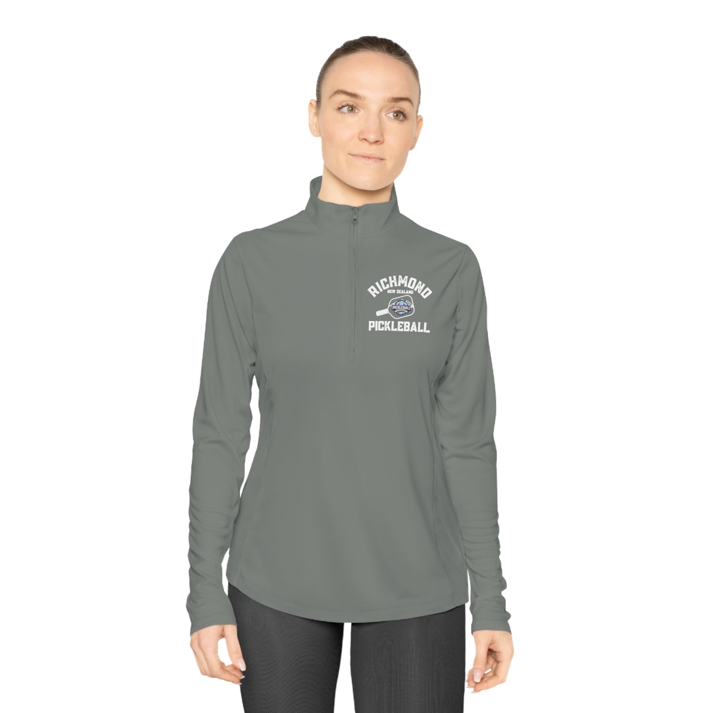 Richmond New Zealand - Ladies Quarter-Zip Pullover SPF 40, Moisture Wicking