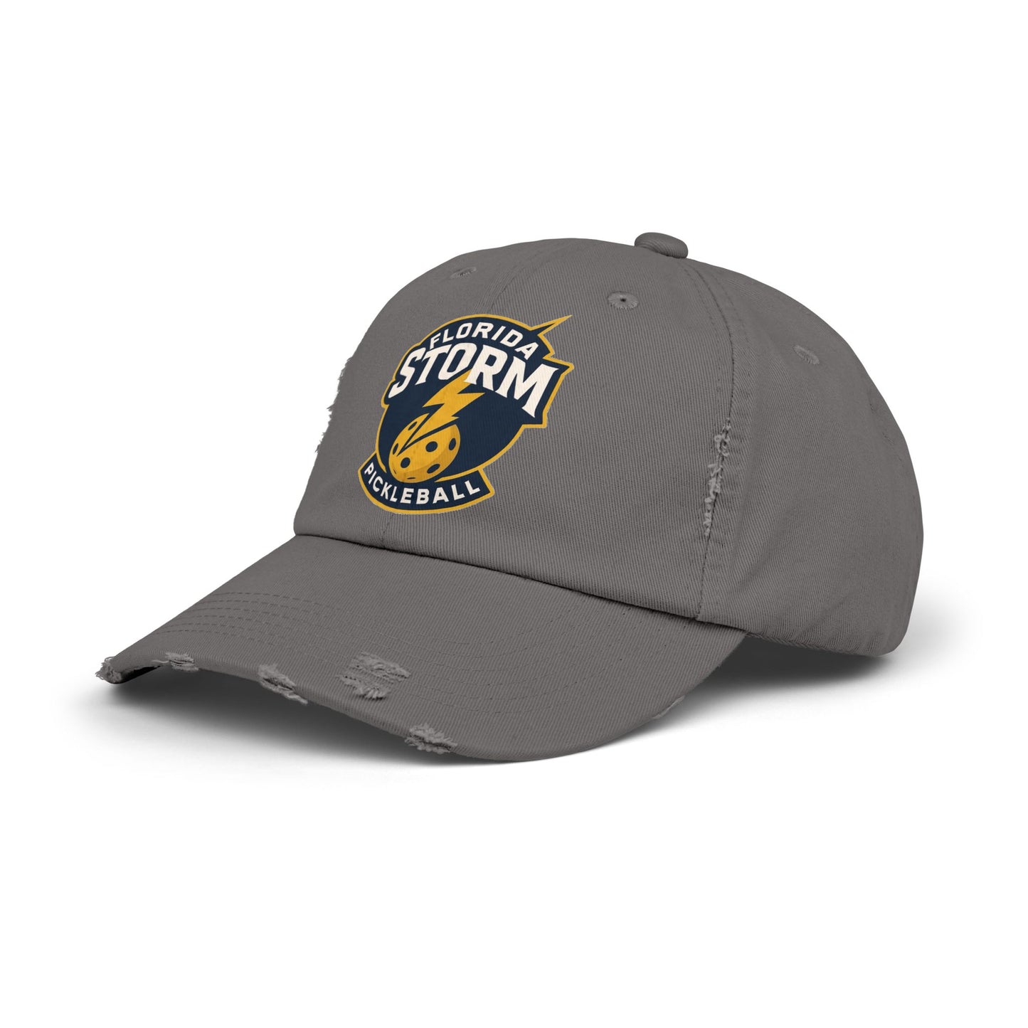 Florida Storm Unisex Distressed Hat - Printed large logo