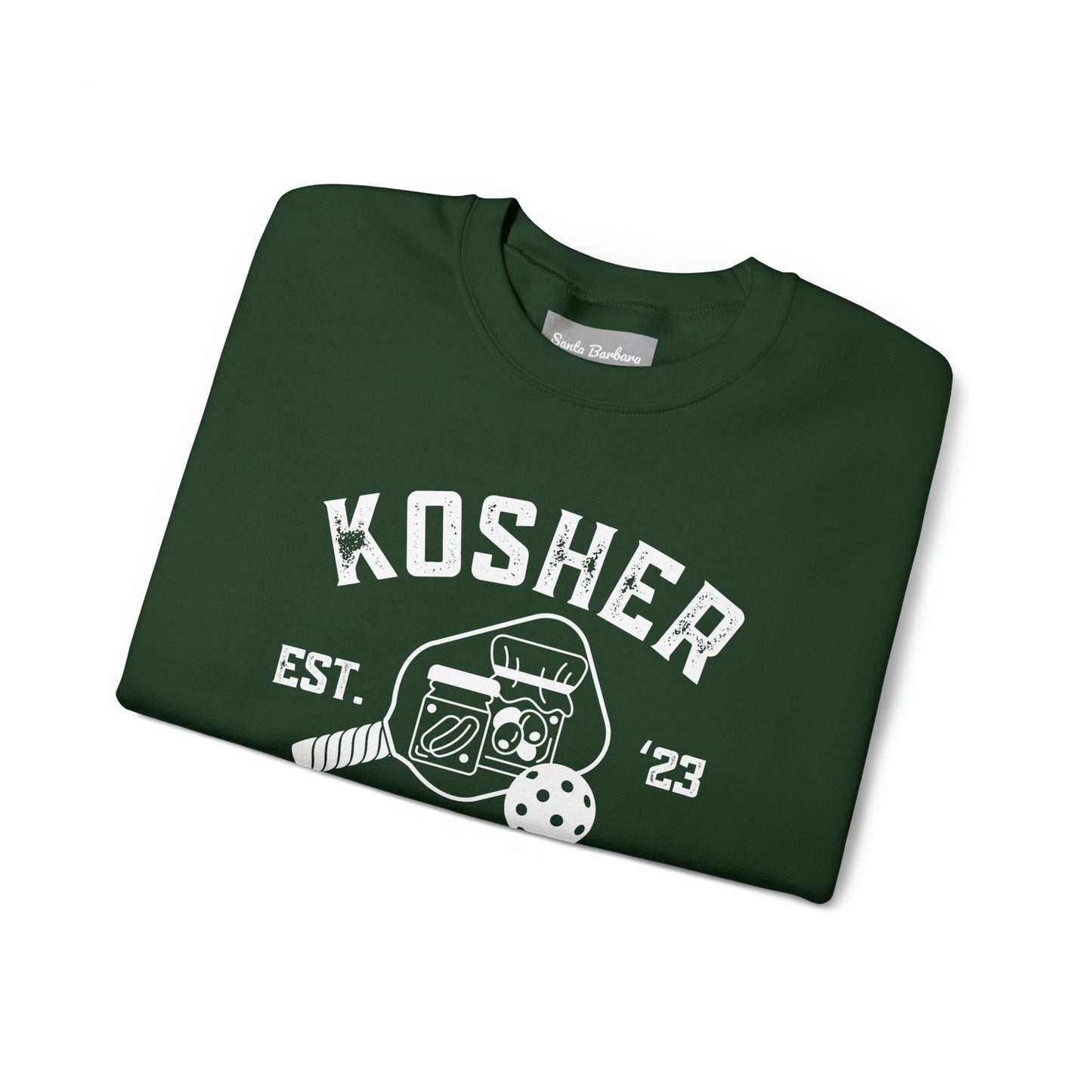 Kosher Pickleball Crew - Livin’ that dilly life! Can add your name to the sleeve please add in notes