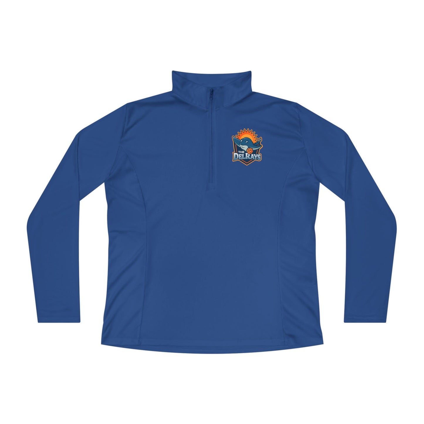 The Del Rays - SPF 40 Sport Tek Ladies Quarter-Zip (add name back only)