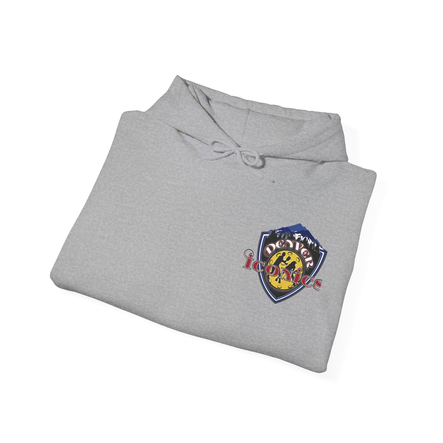 Denver Iconics NPL Team - 4 Sided Design - Unisex Hoodie (customize name)