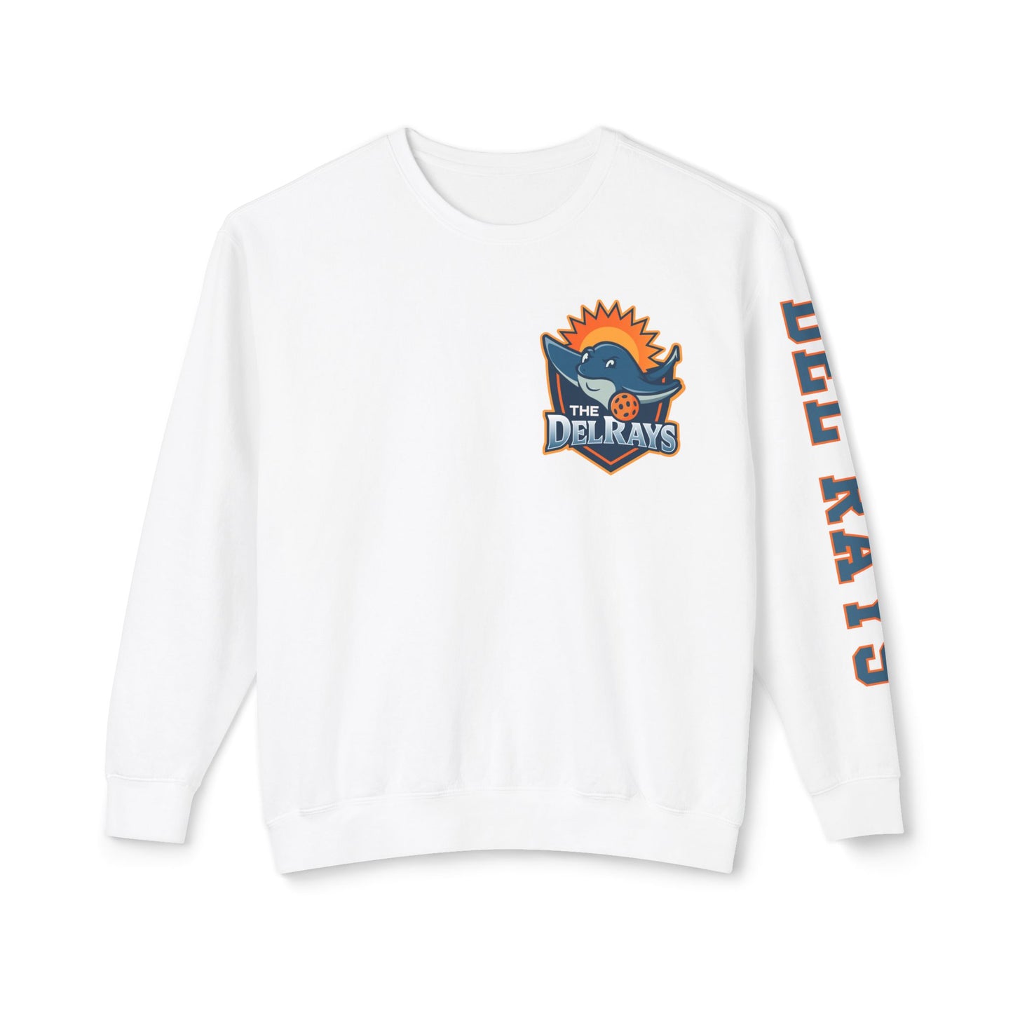 The Del Rays Unisex Extra Lightweight 100% Cotton Crew - Add Name