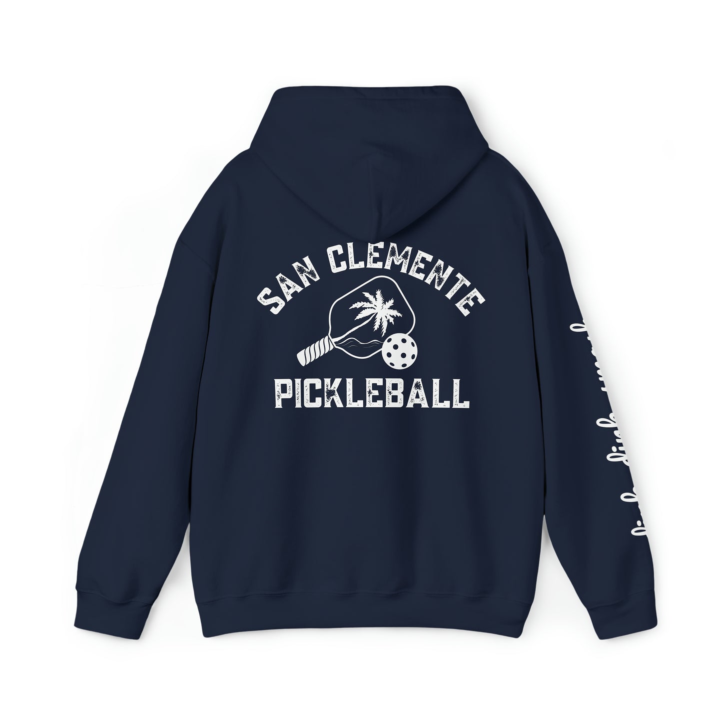 San Clemente Pickleball Custom Plush 4 sided hoodie