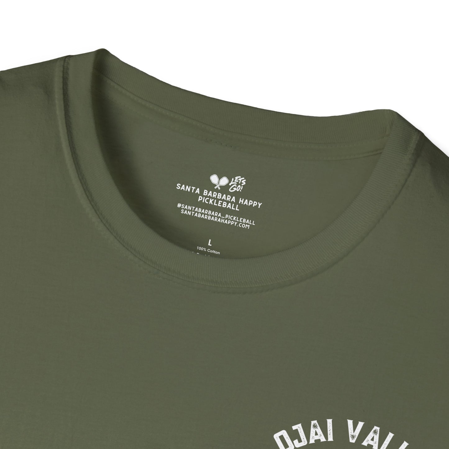 Ojai Valley Pickleball - Men’s Softstyle T-Shirt