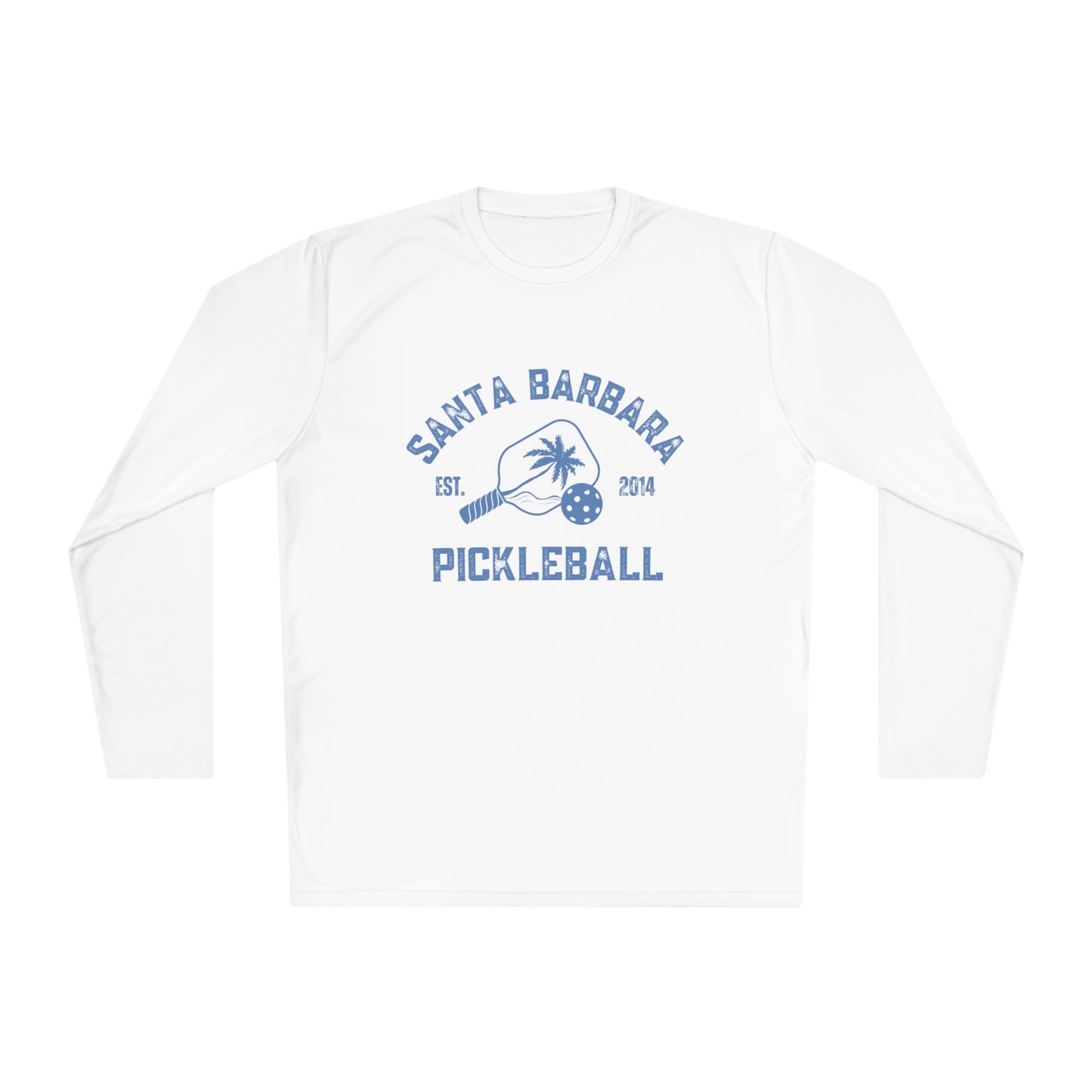Santa Barbara Pickleball UNISEX- Fuller Cut (more colors) Light Weight, Moisture Wicking, SPF 40 Long Sleeve Tee