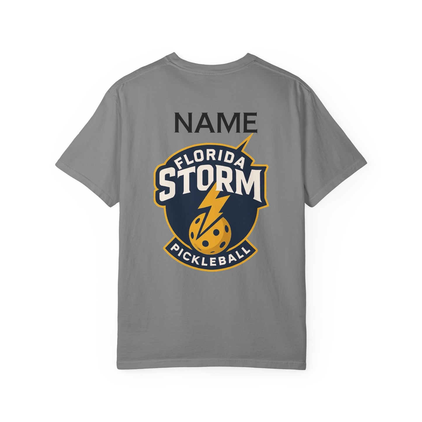 Florida Storm Garment Dyed Unisex T - Add name