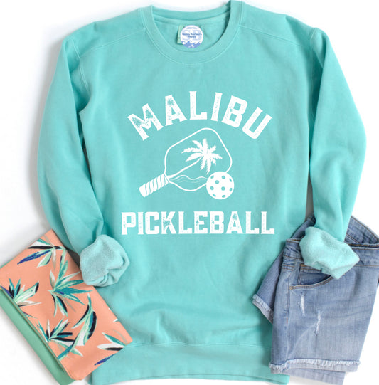 Malibu Pickleball Crews- Comfort Colors
