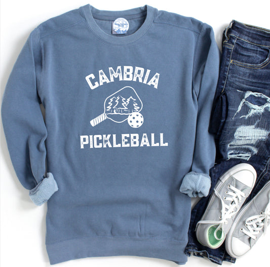 Cambria Pickleball Crews- Comfort Colors