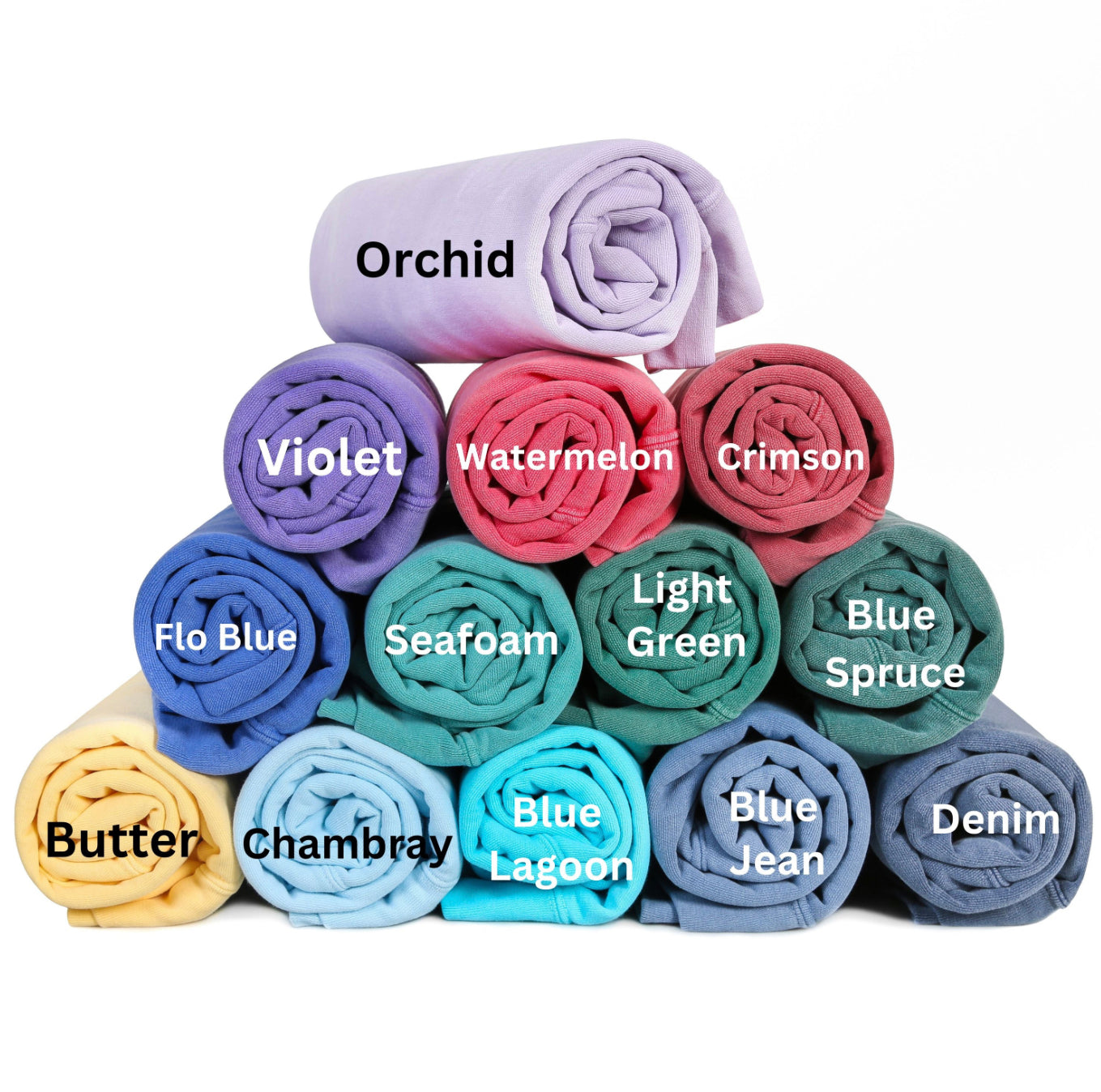 Hawaiian Islands - KAUAI Surf & Beach Crews - Comfort Colors