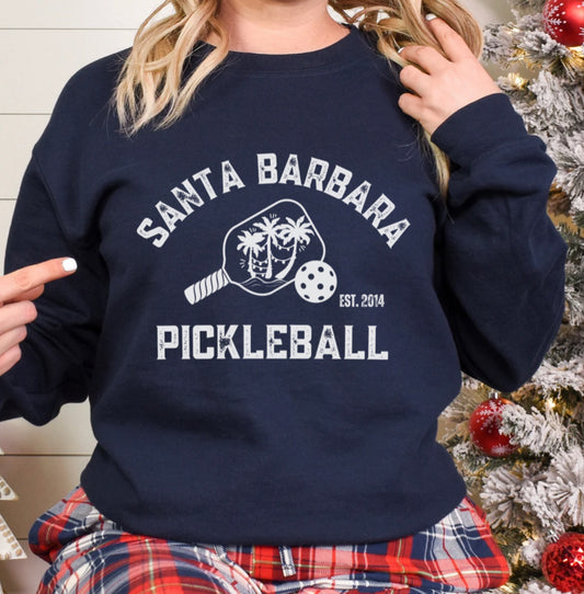 Santa Barbara Pickleball Holiday Limited Edition - can customize sleeves