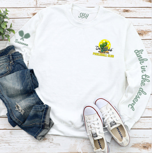 Del Webb Pickleball Unisex Heavy Blend™ Crewneck Sweatshirt