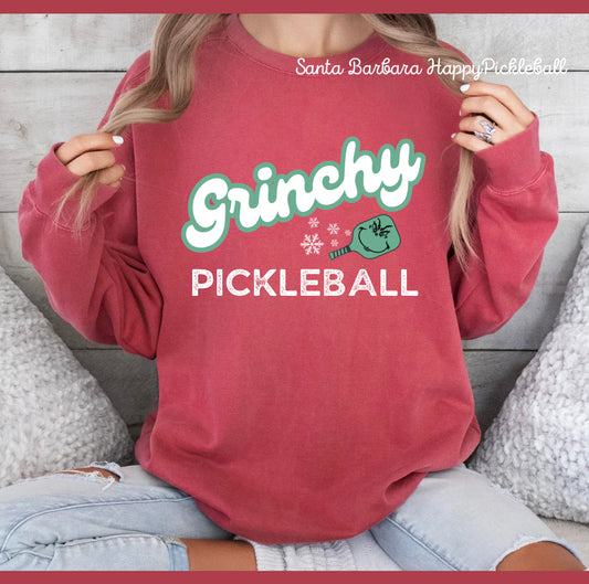 Grinchy Pickleball Crew - Comfort Colors
