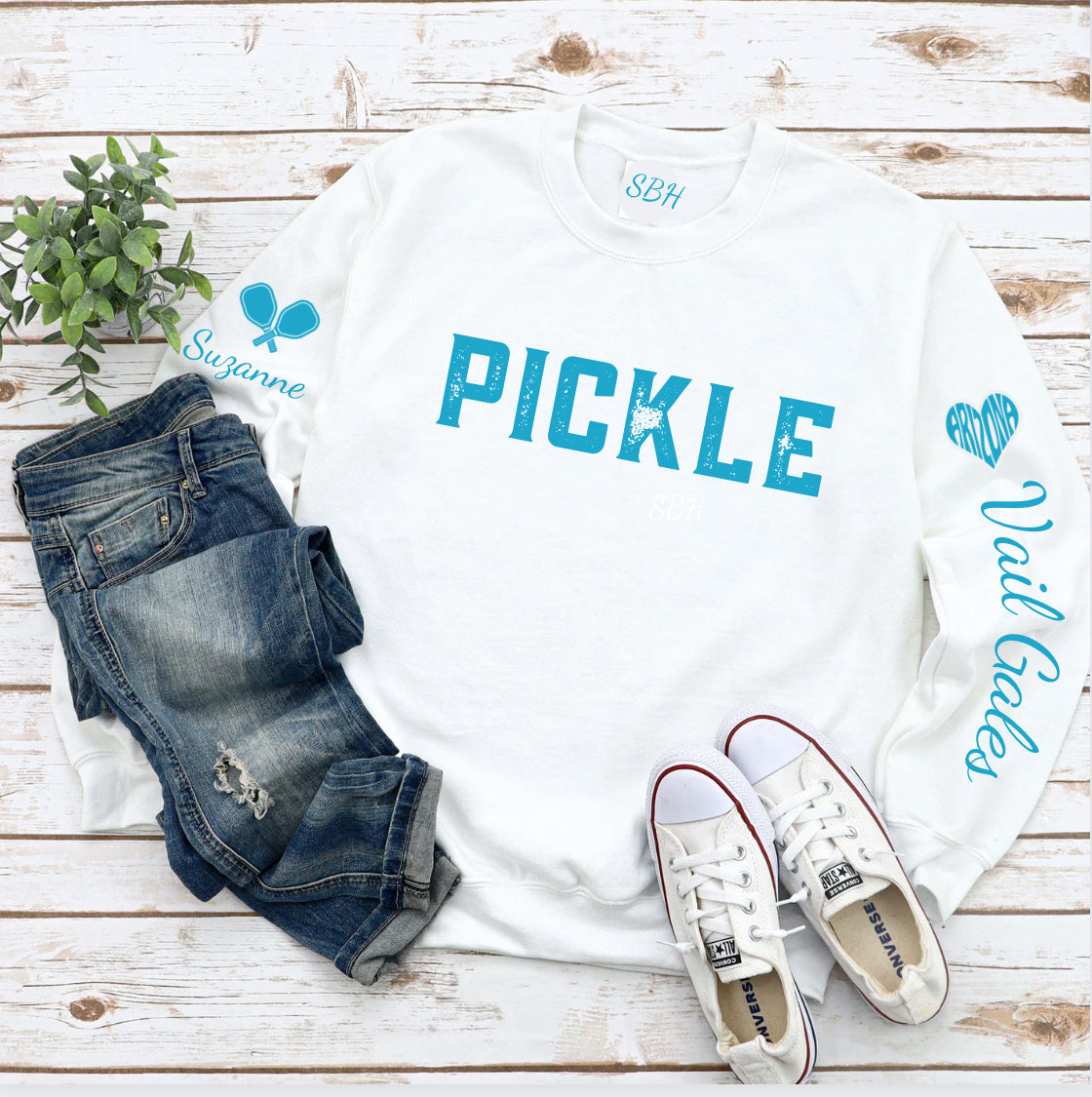 Vail Gales Pickleball Crew Sweatshirt - Customized