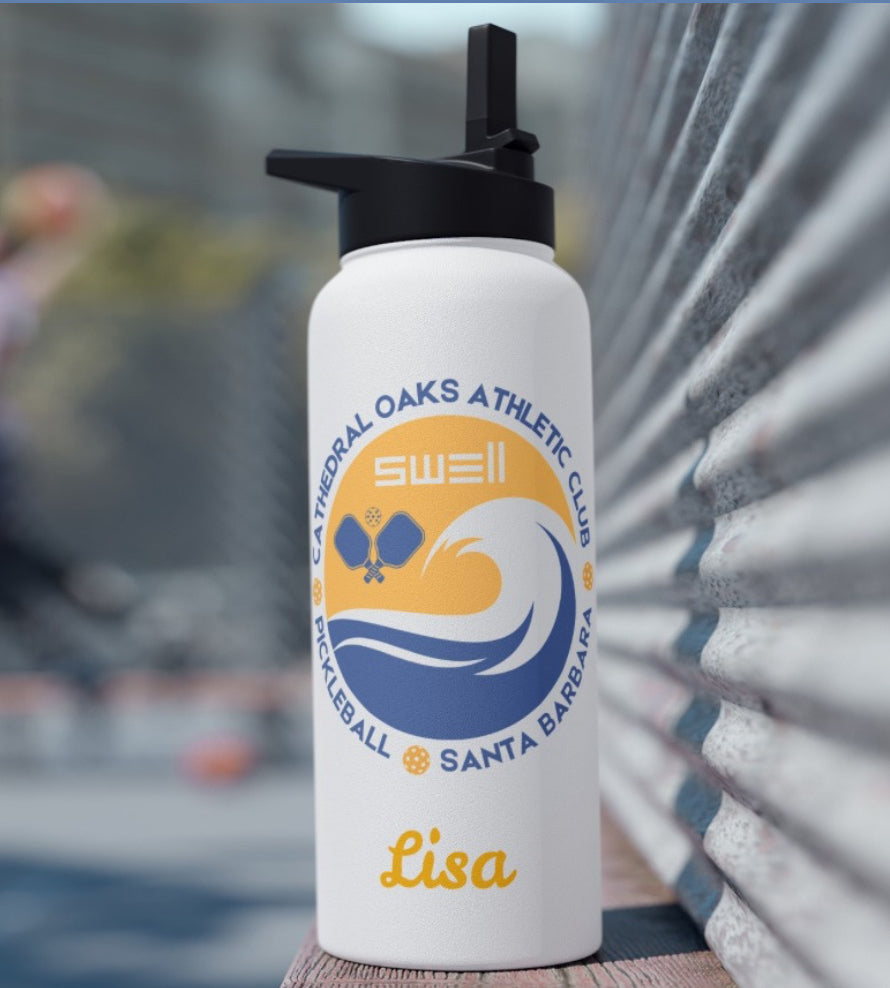 Cathedral Oaks SWELL 32 oz Customized Stainless Steel Water Bottle