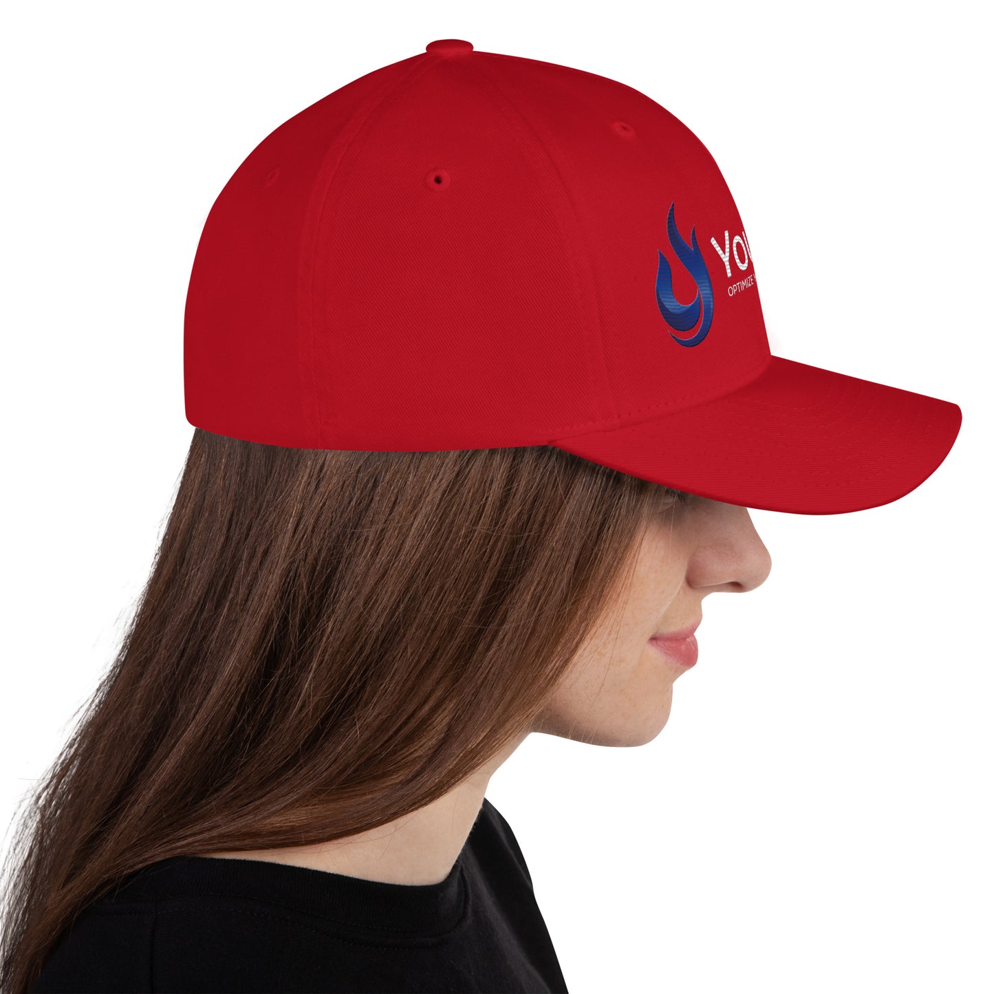 YouthFuel Embroidered Structured Twill Hat - Athletic
