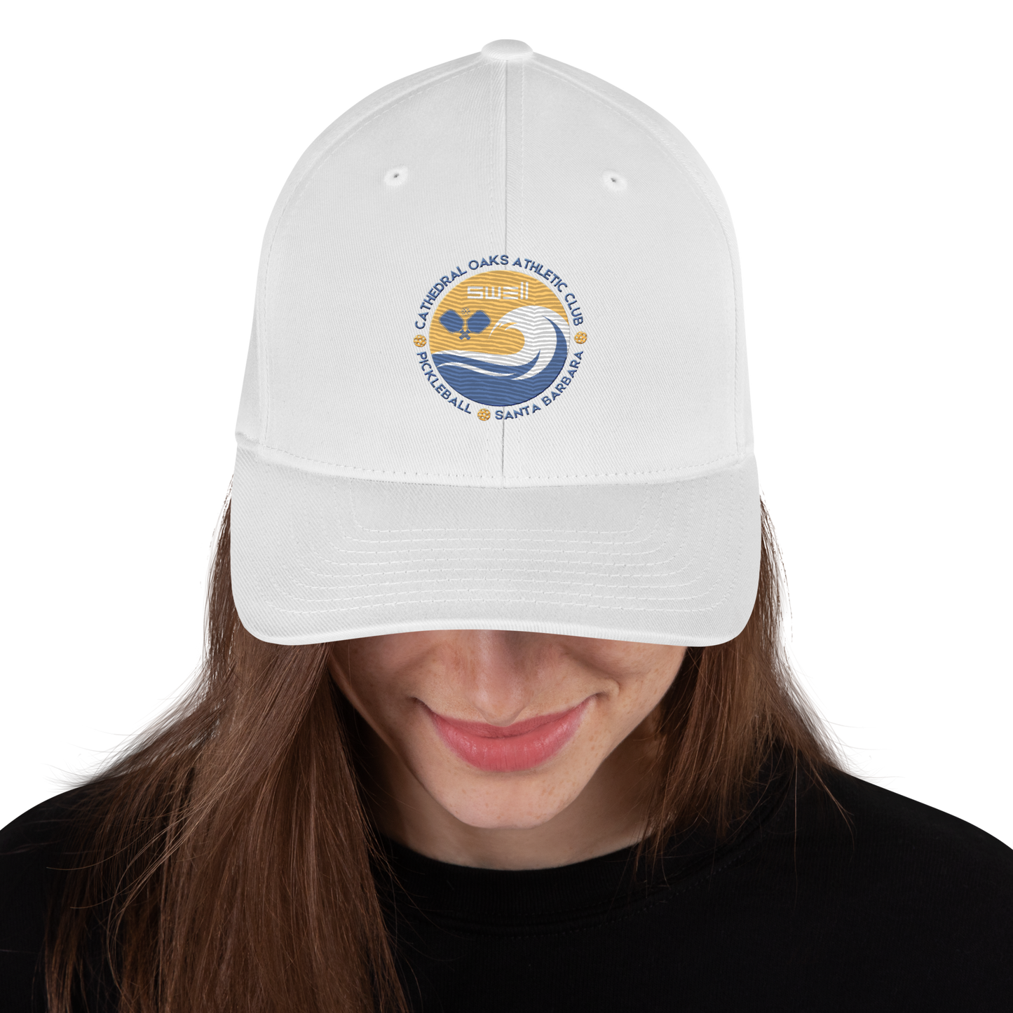 Cathedral Oaks Swell Pickleball Structured Twill Hat
