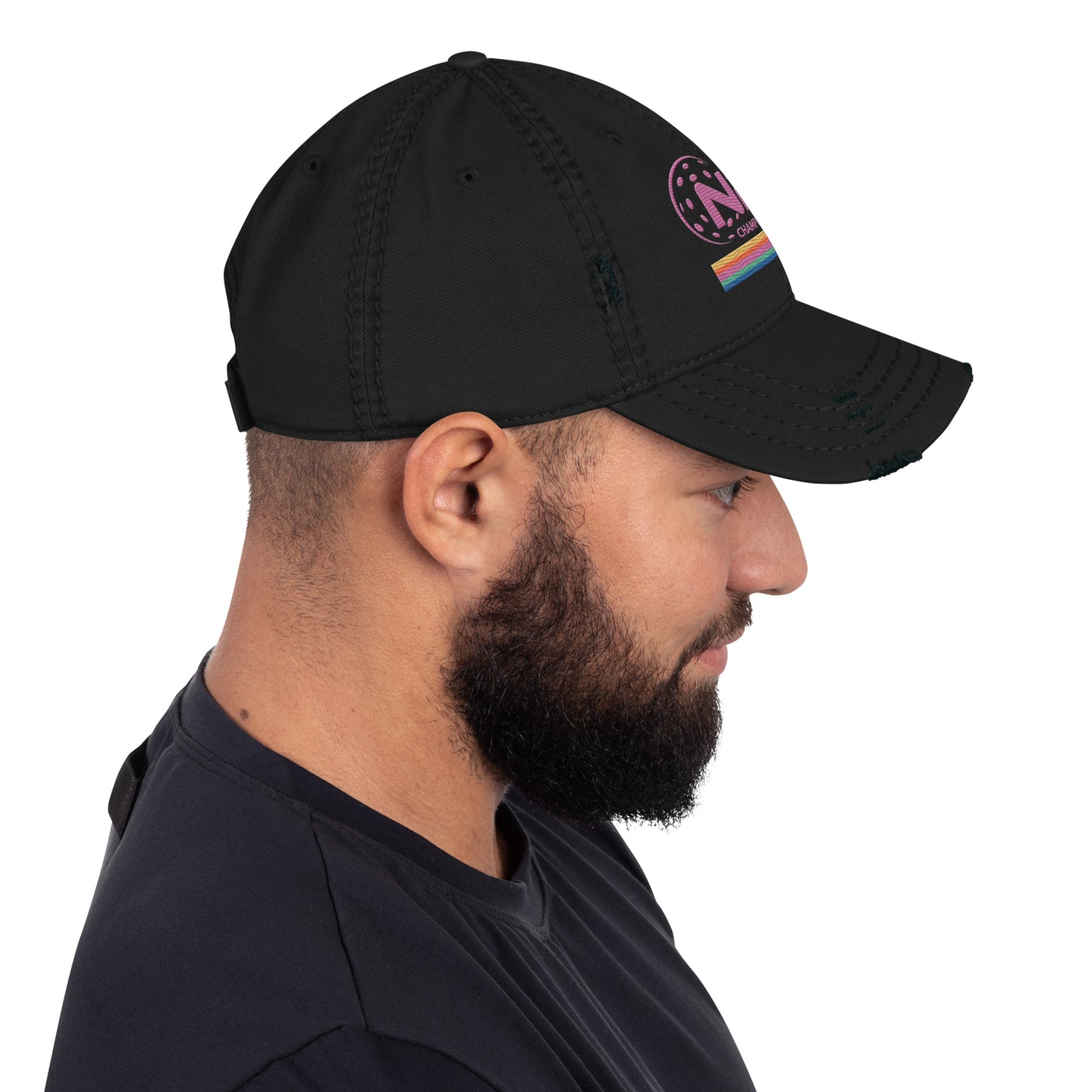 NPL Distressed EMBROIDERED Hat