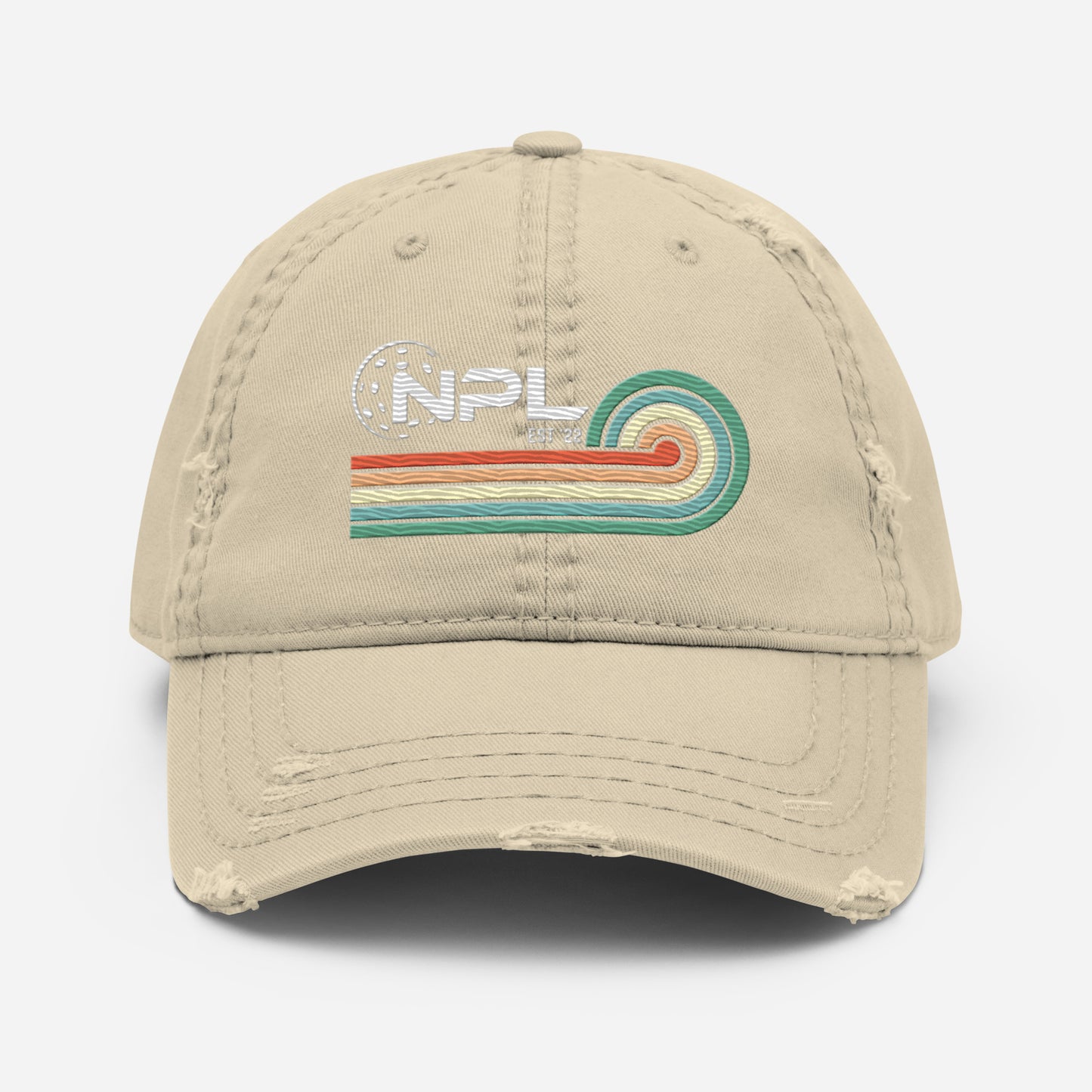NPL Retro Distressed Beachy Hat