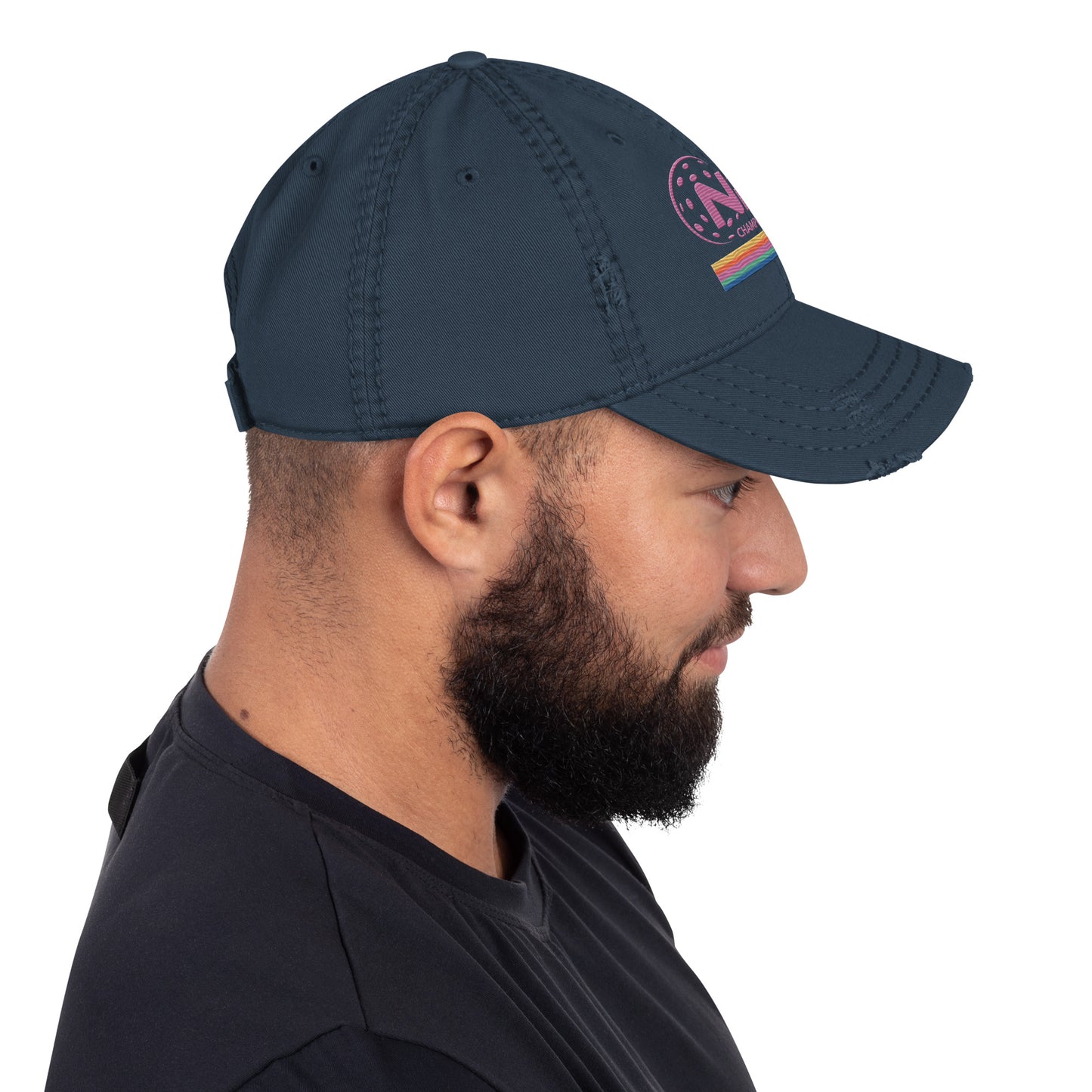 NPL Distressed EMBROIDERED Hat