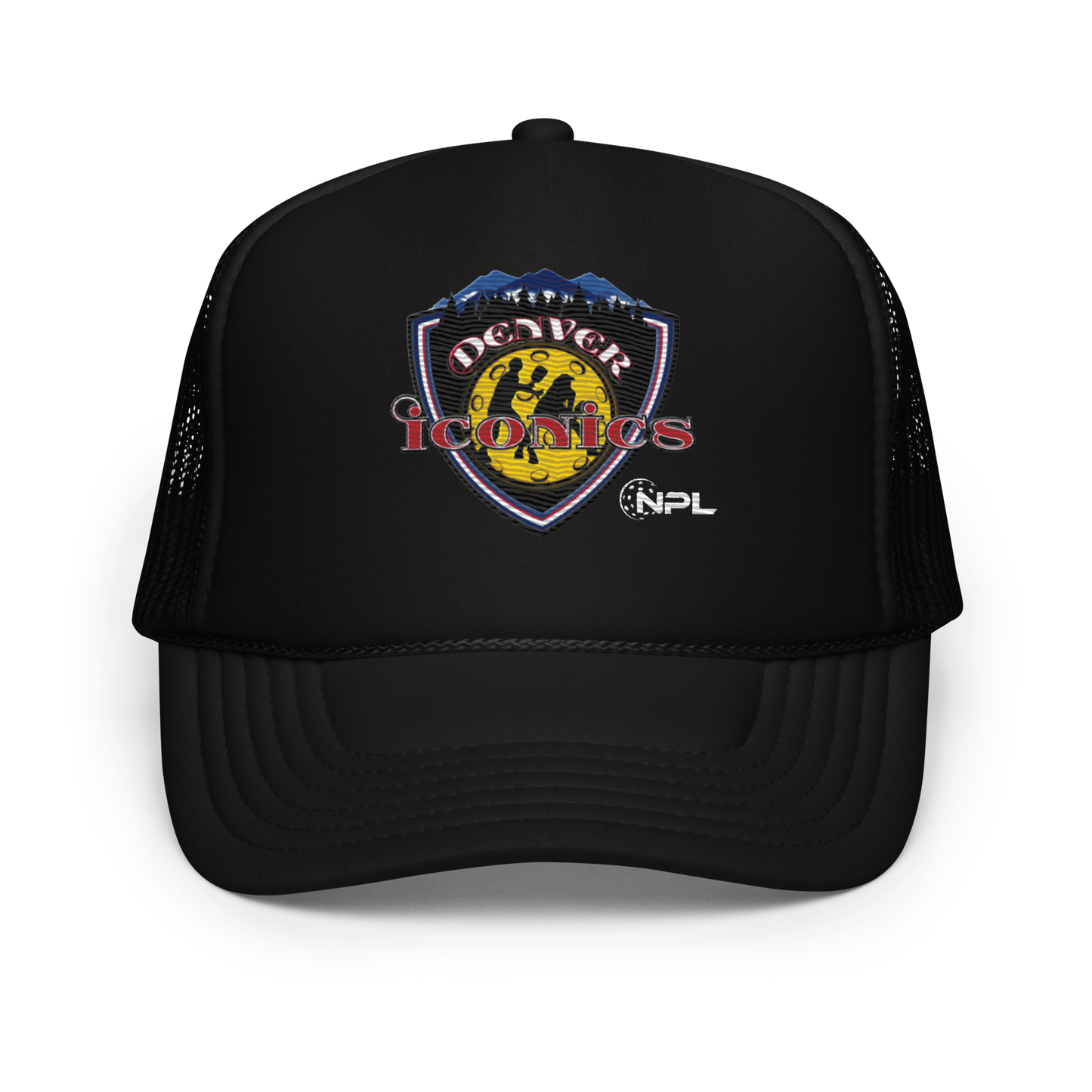 Denver Iconics Embroidered Foam trucker hat