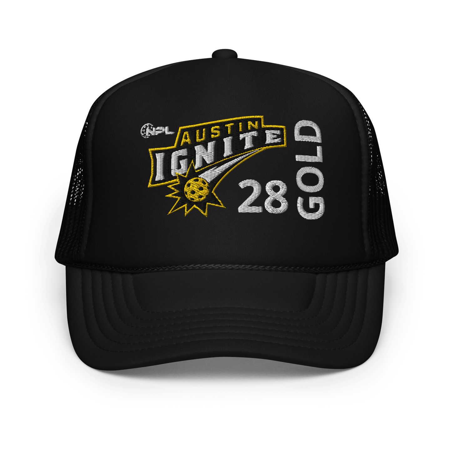 Daniel Gold 28 Austin Ignite Foam trucker hat