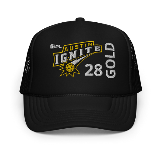Daniel Gold 28 Austin Ignite Foam trucker hat