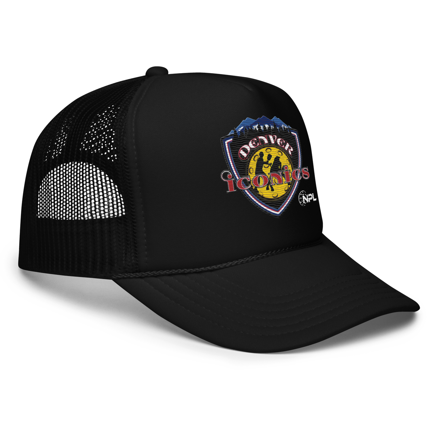 Denver Iconics Embroidered Foam trucker hat