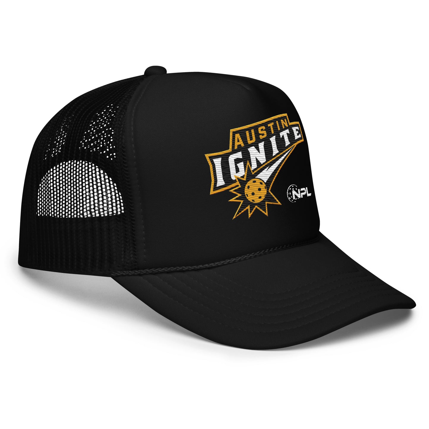 Austin Ignite (dark colors) NPL Team Foam trucker hat