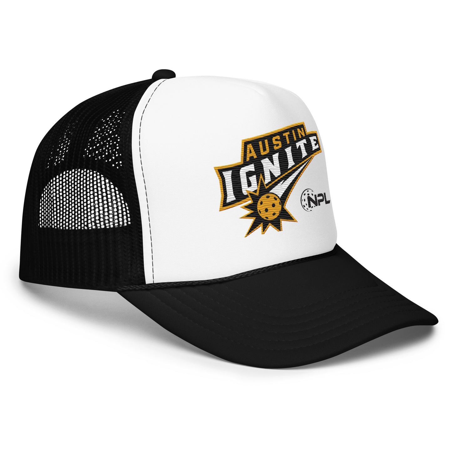 Austin Ignite (light colors)NPL Team Foam trucker hat