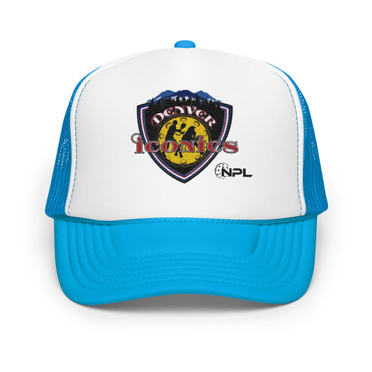 Denver Iconics 2 tone NPL Team Foam trucker hat