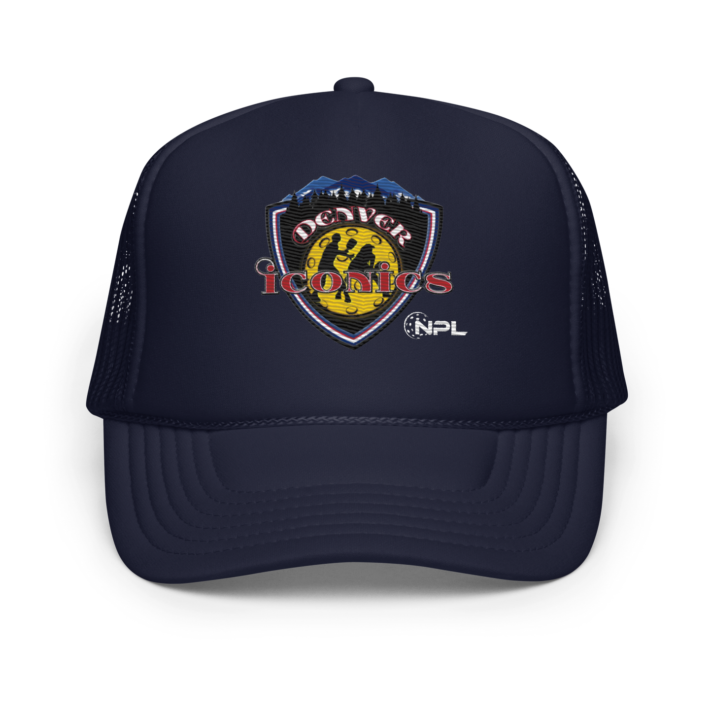 Denver Iconics Embroidered Foam trucker hat