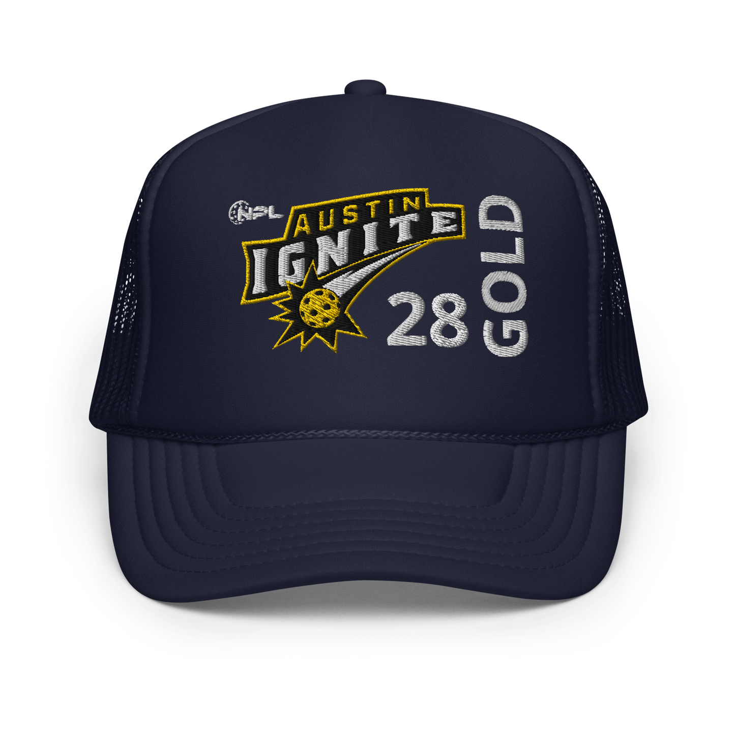 Daniel Gold 28 Austin Ignite Foam trucker hat