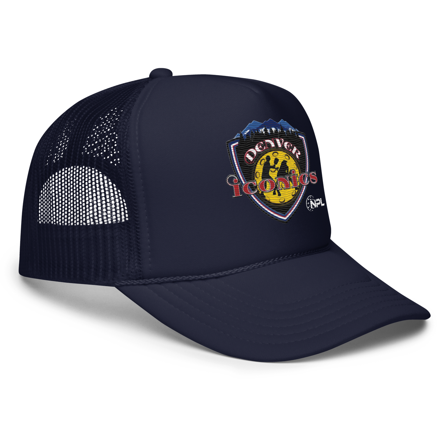 Denver Iconics Embroidered Foam trucker hat