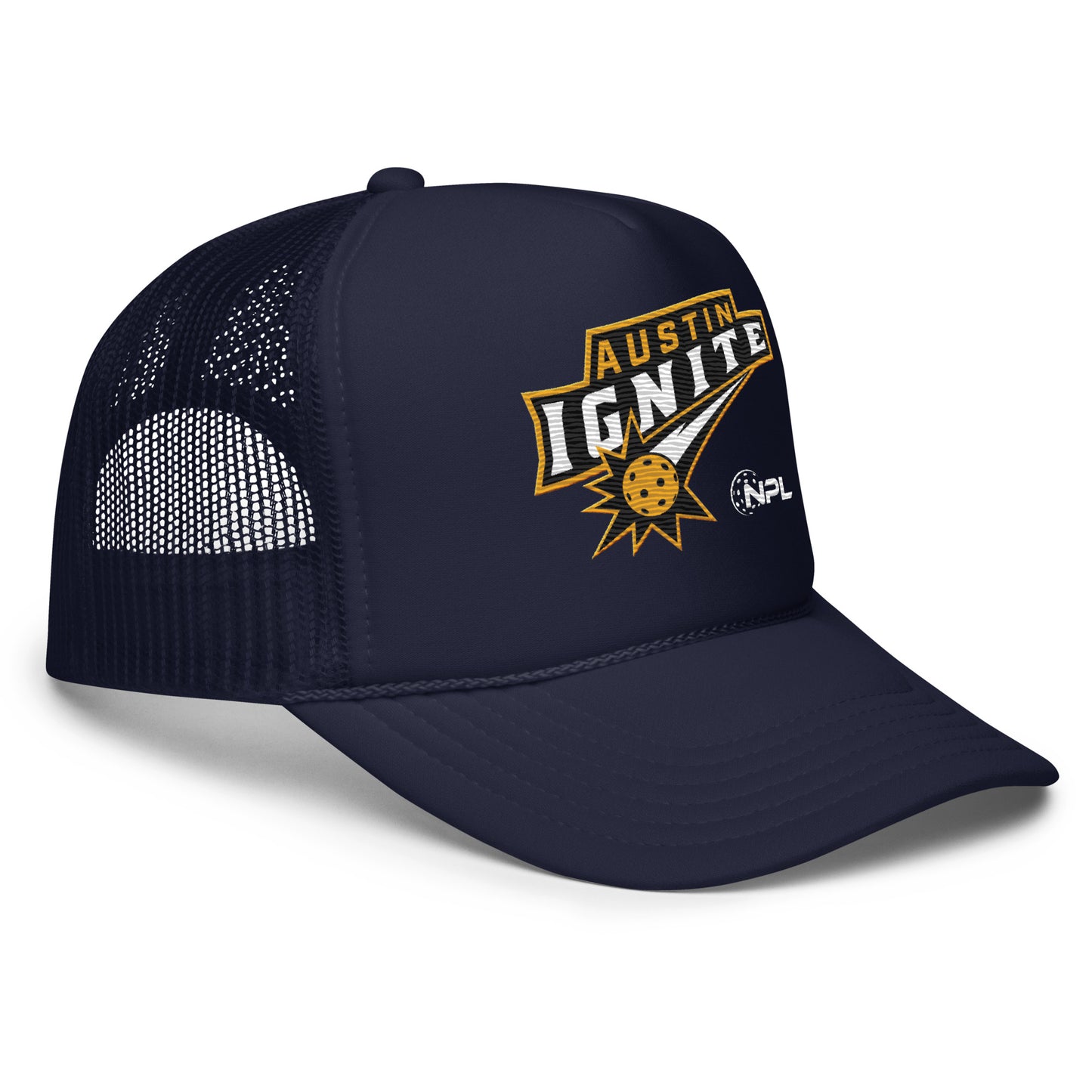 Austin Ignite (dark colors) NPL Team Foam trucker hat