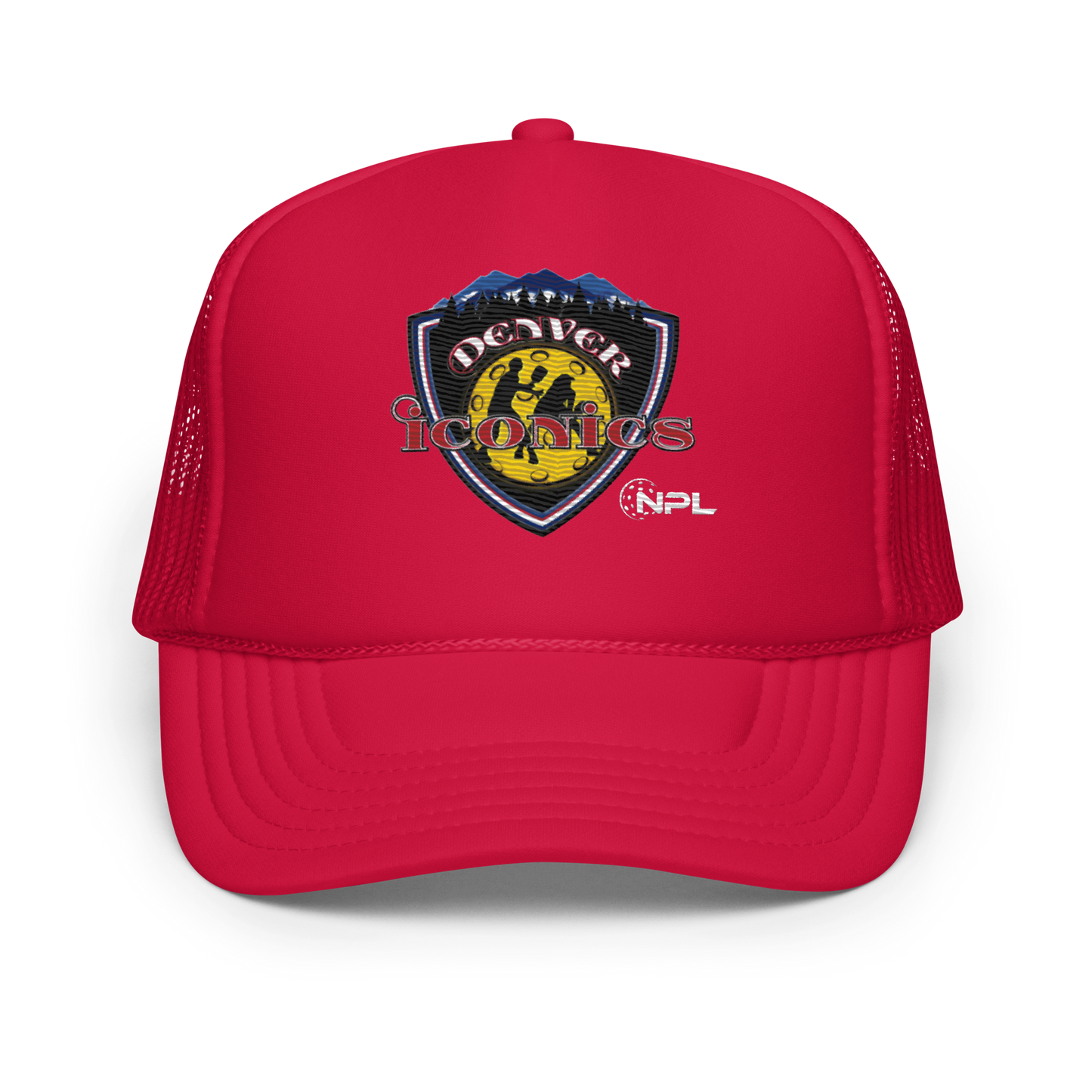 Denver Iconics Embroidered Foam trucker hat