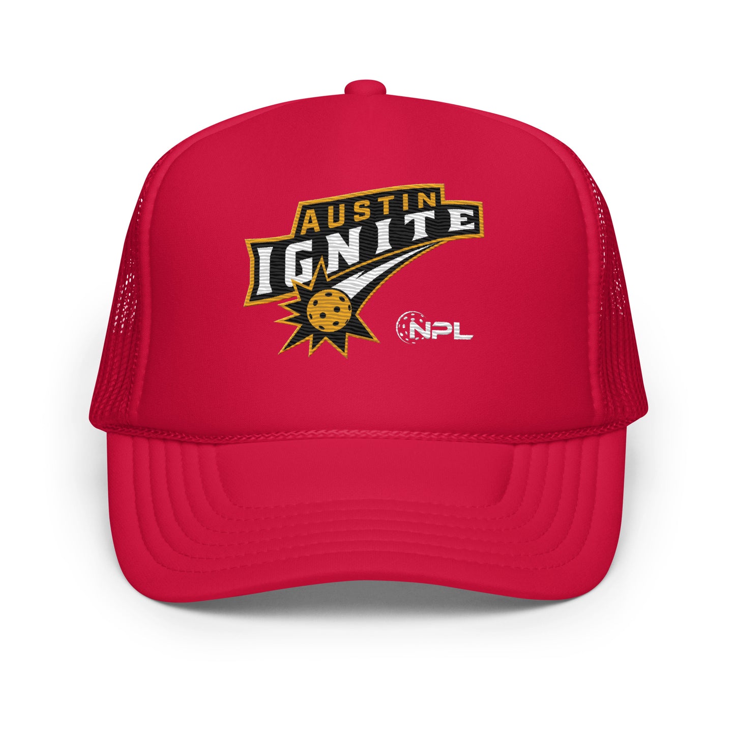 Austin Ignite (dark colors) NPL Team Foam trucker hat