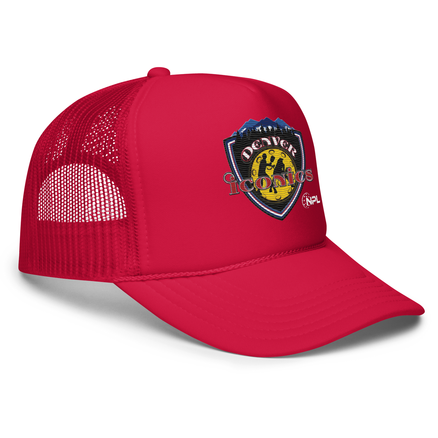 Denver Iconics Embroidered Foam trucker hat