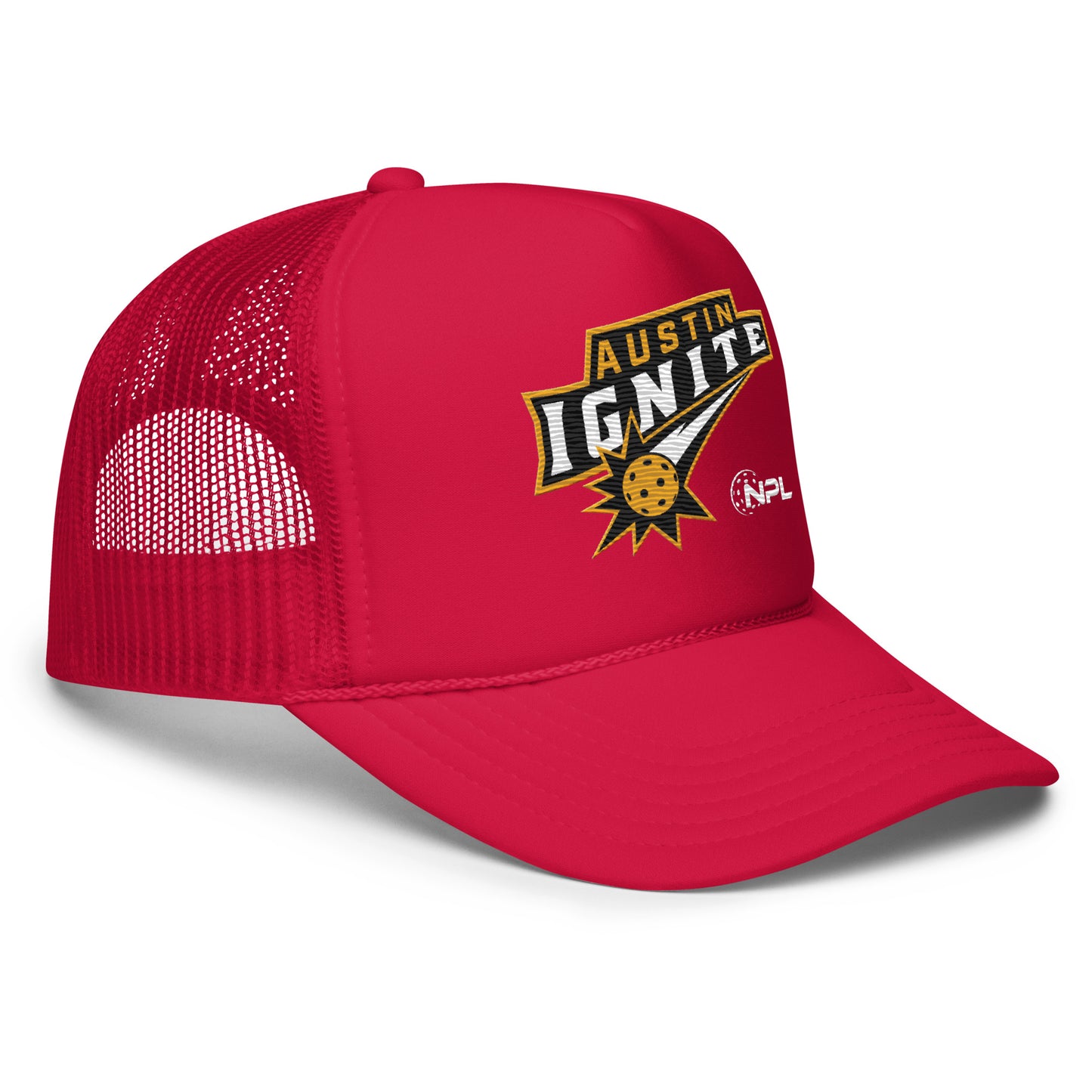 Austin Ignite (dark colors) NPL Team Foam trucker hat