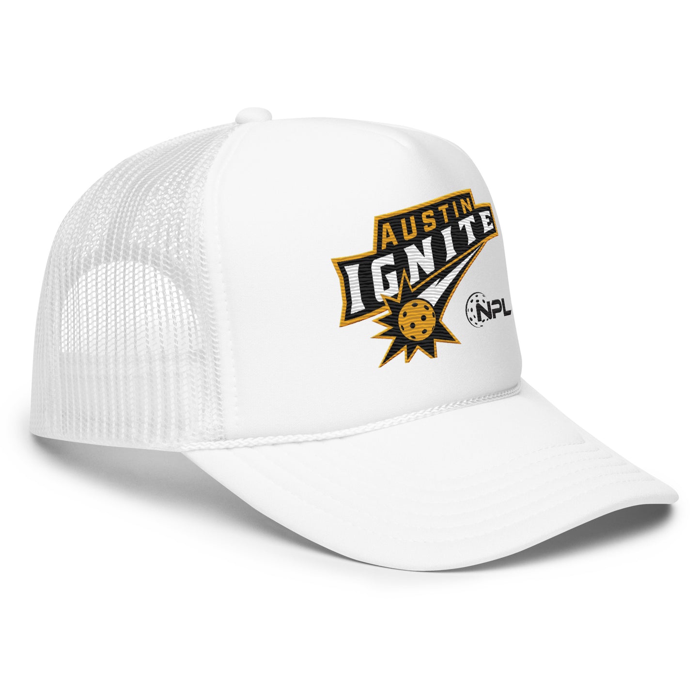 Austin Ignite (light colors)NPL Team Foam trucker hat
