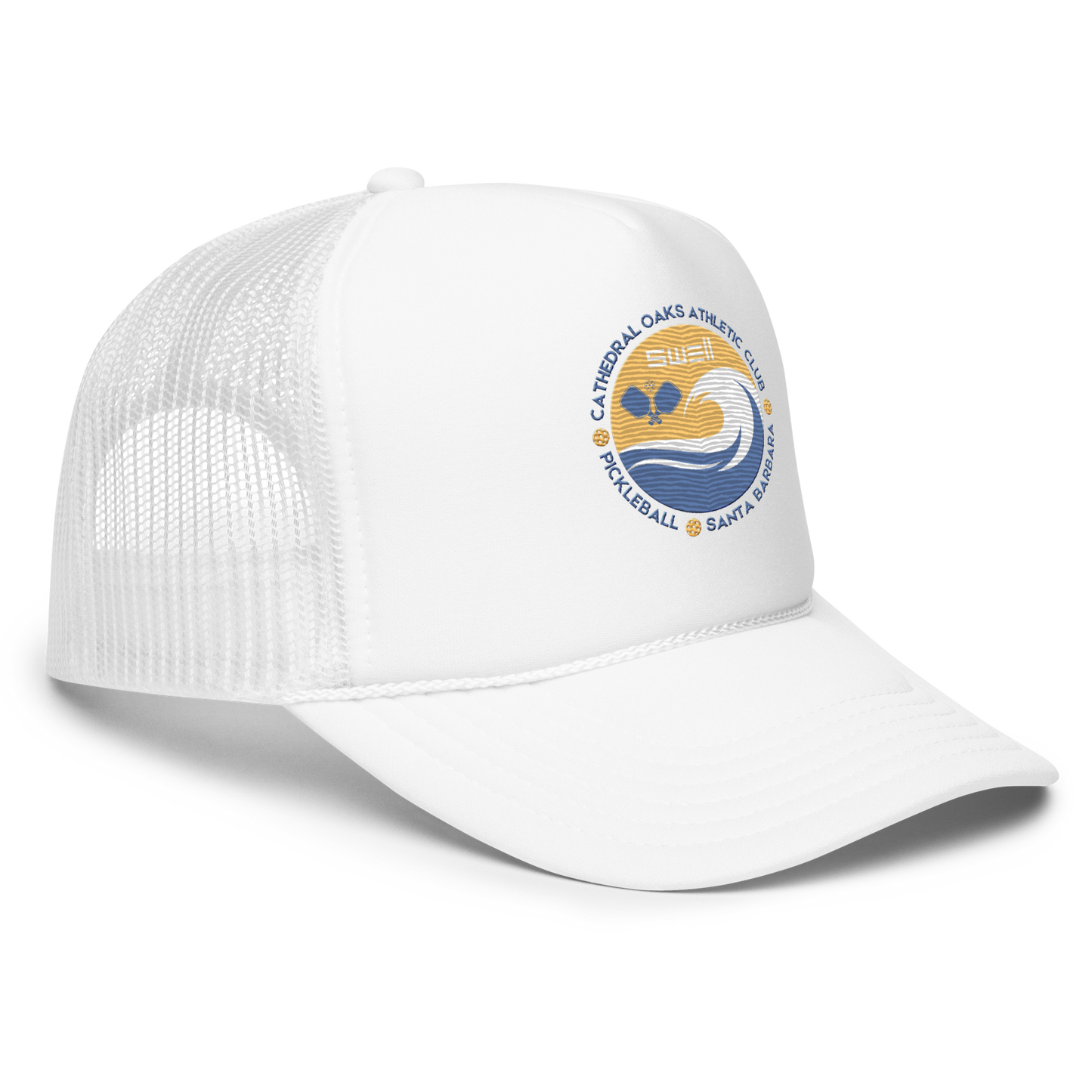 SWELL Pickleball Embroidered Foam Trucker Foam Trucker Hat