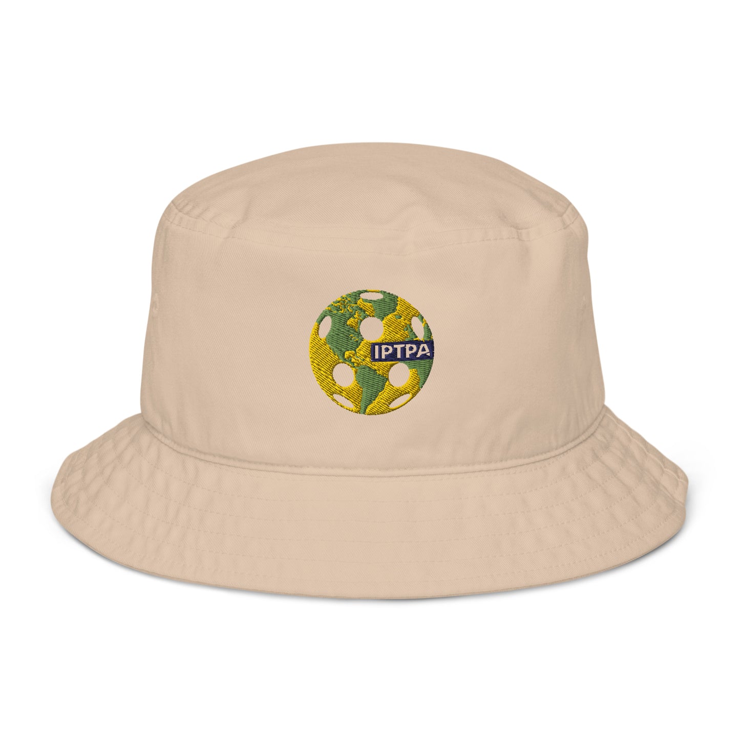IPTPA Embroidered Organic bucket hat