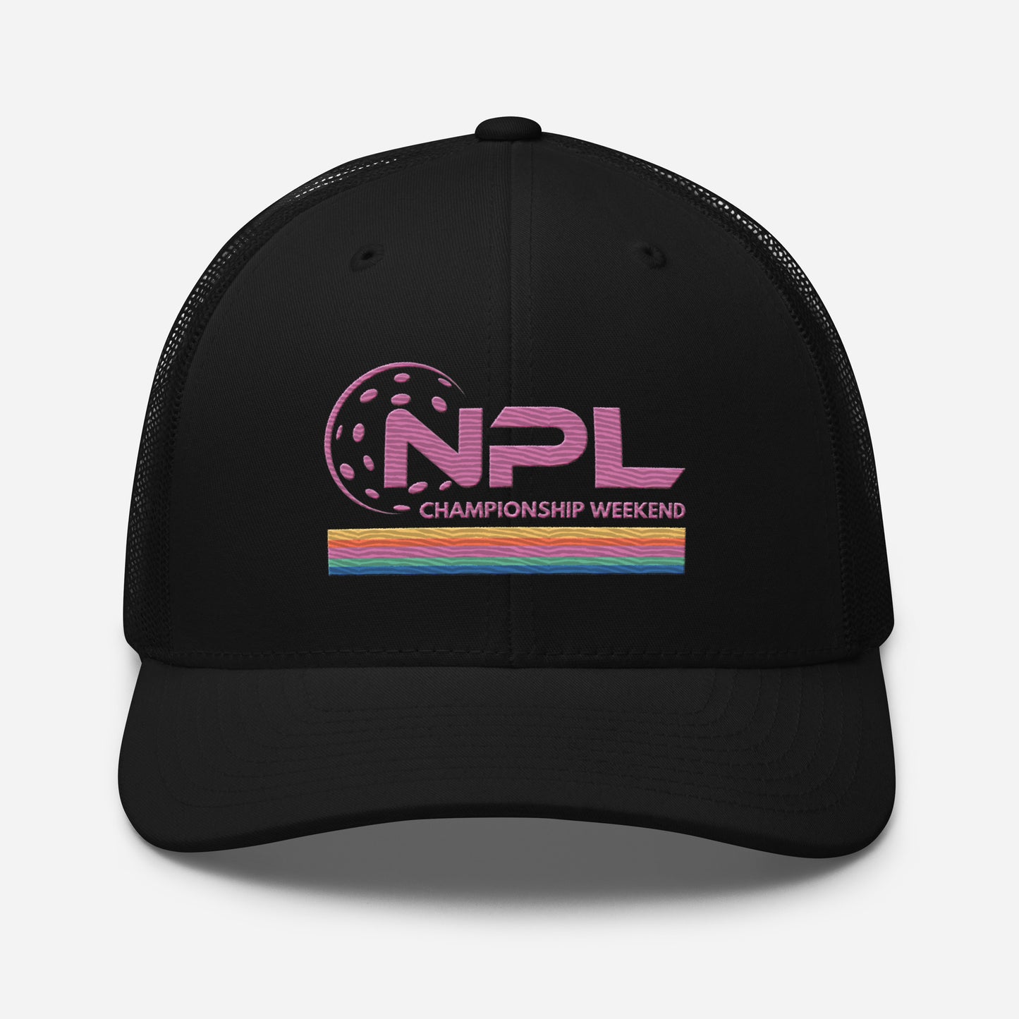 NPL National Championship Weekend Embroidered Trucker Hat Mesh Back