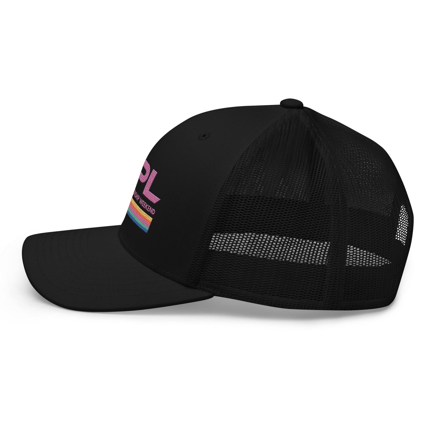 NPL National Championship Weekend Embroidered Trucker Hat Mesh Back