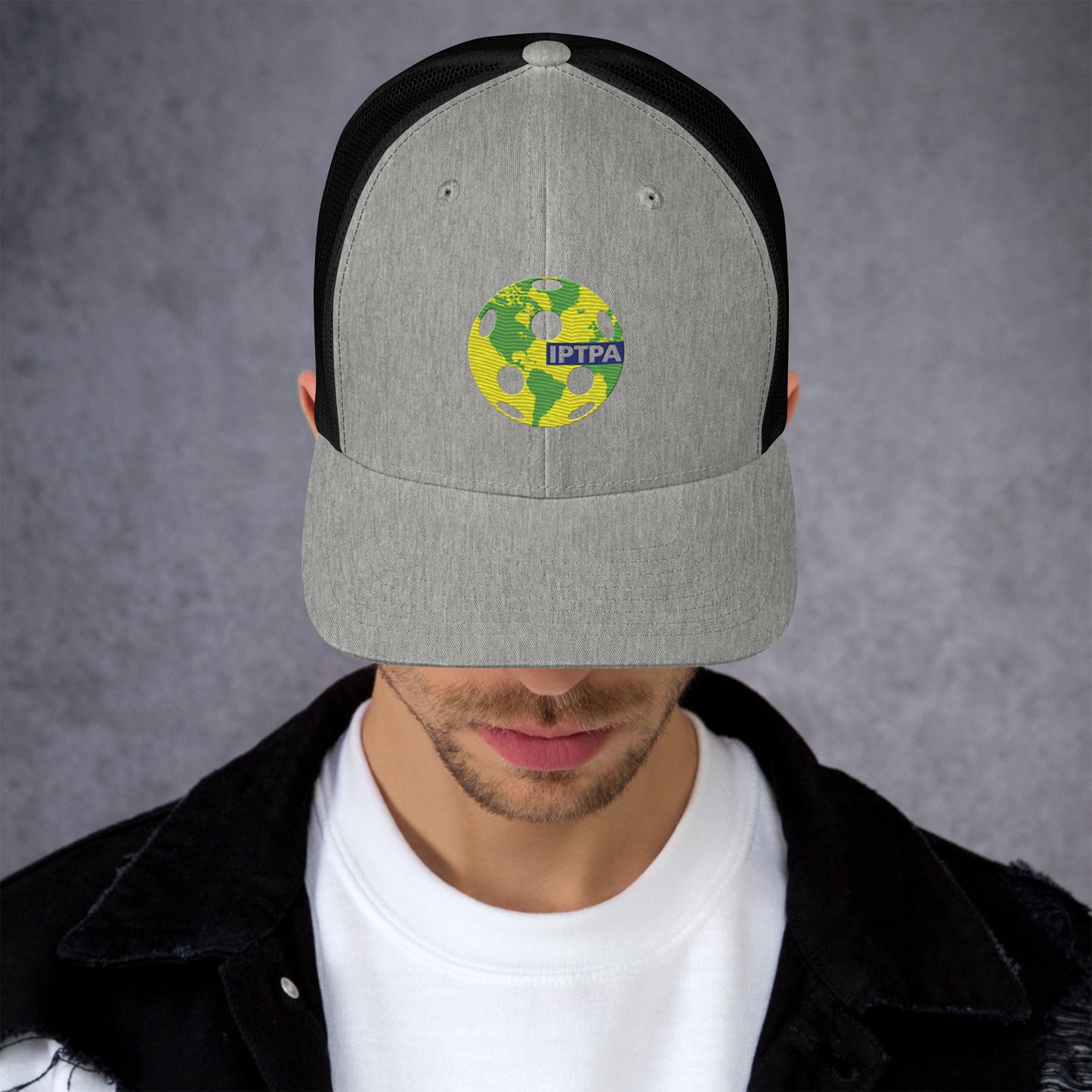 IPTPA Embroidered mesh back trucker hat