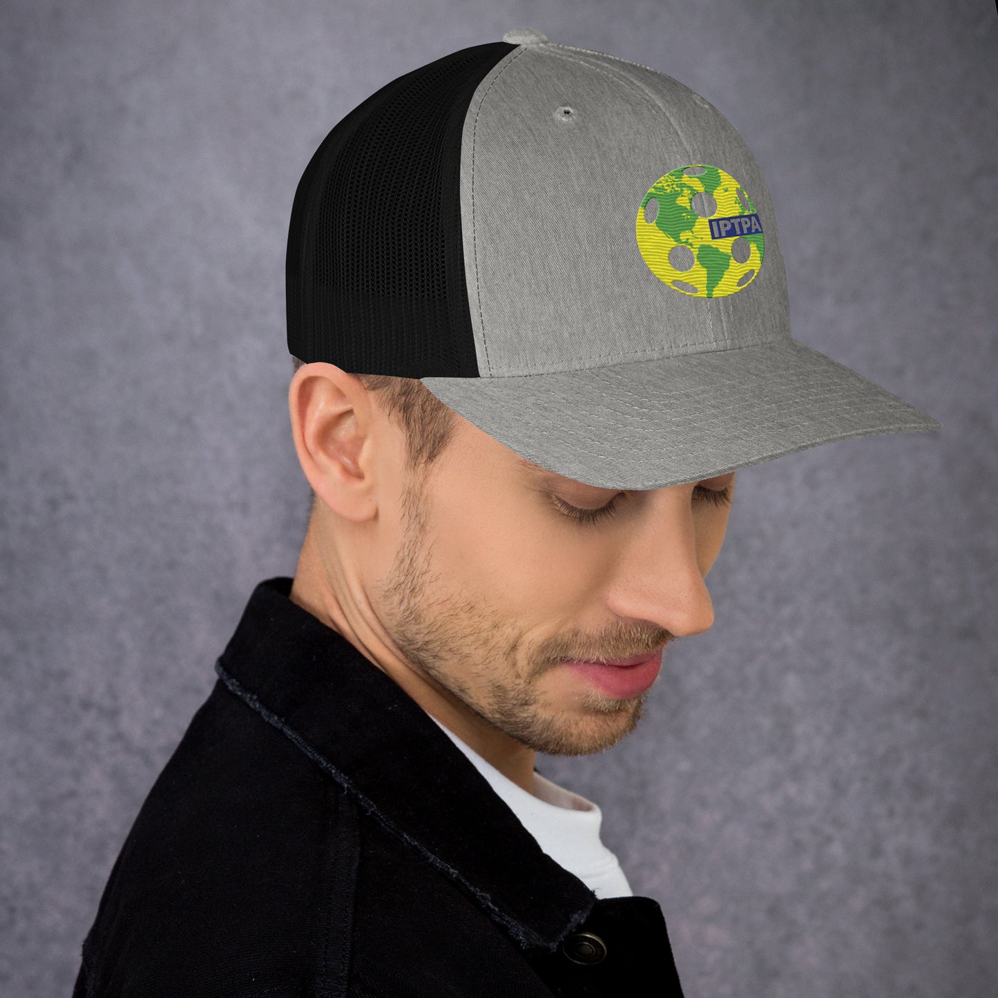IPTPA Embroidered mesh back trucker hat