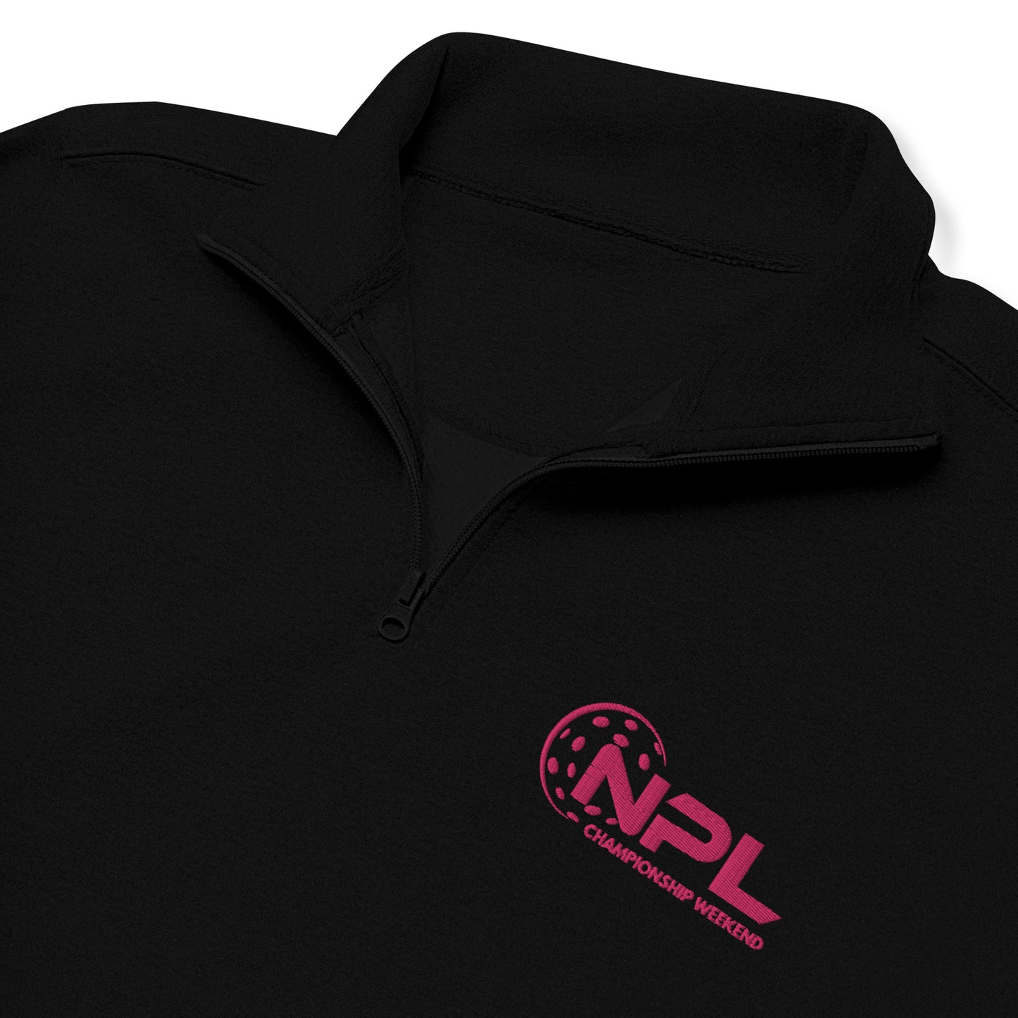 NPL Embroidered Unisex fleece pullover