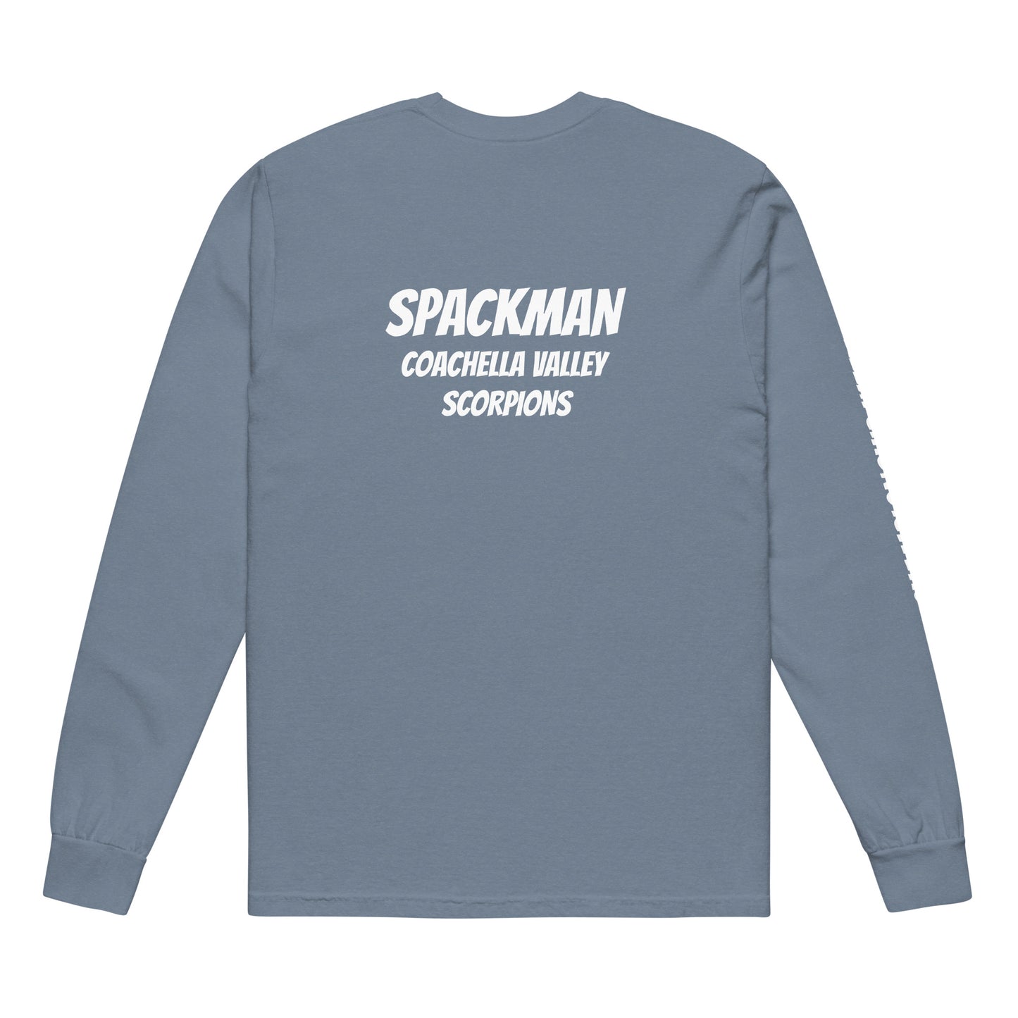 Spackman Garment-dyed heavyweight long-sleeve shirt