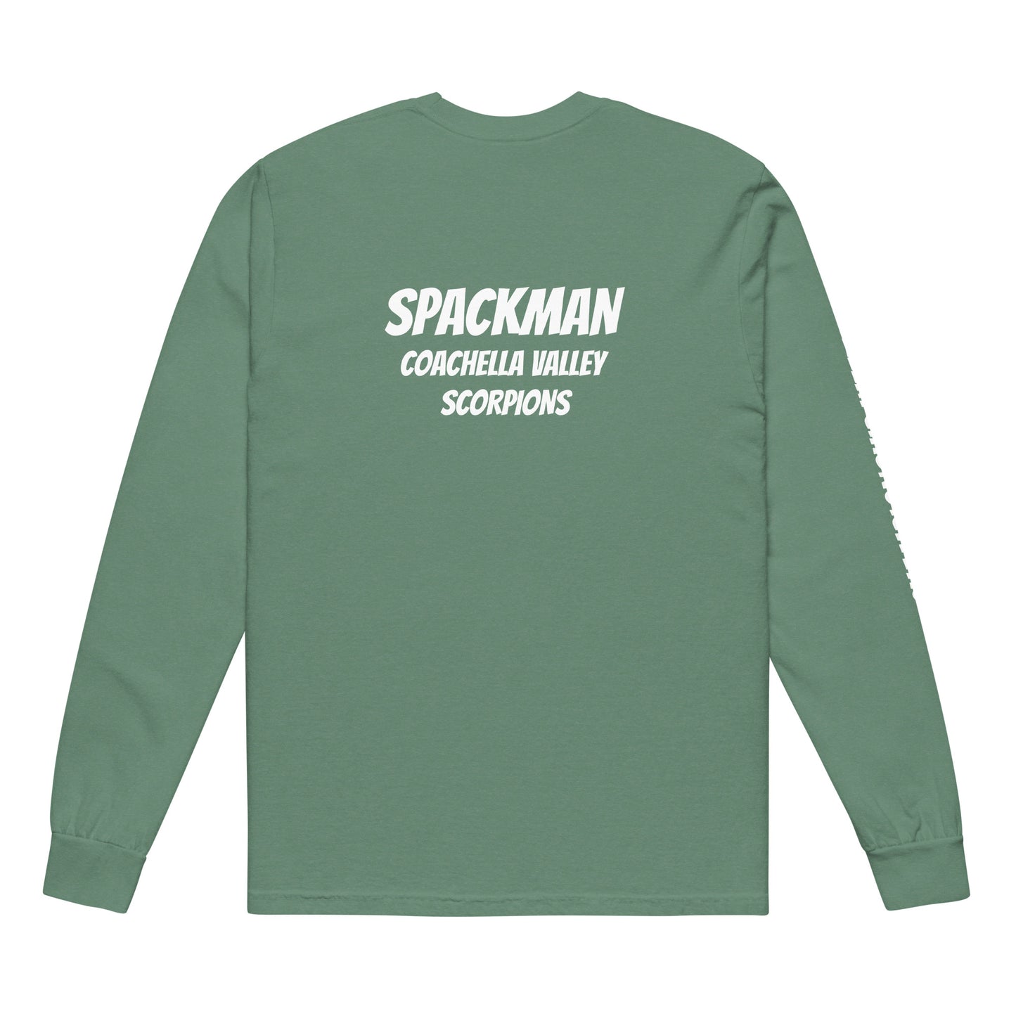 Spackman Garment-dyed heavyweight long-sleeve shirt