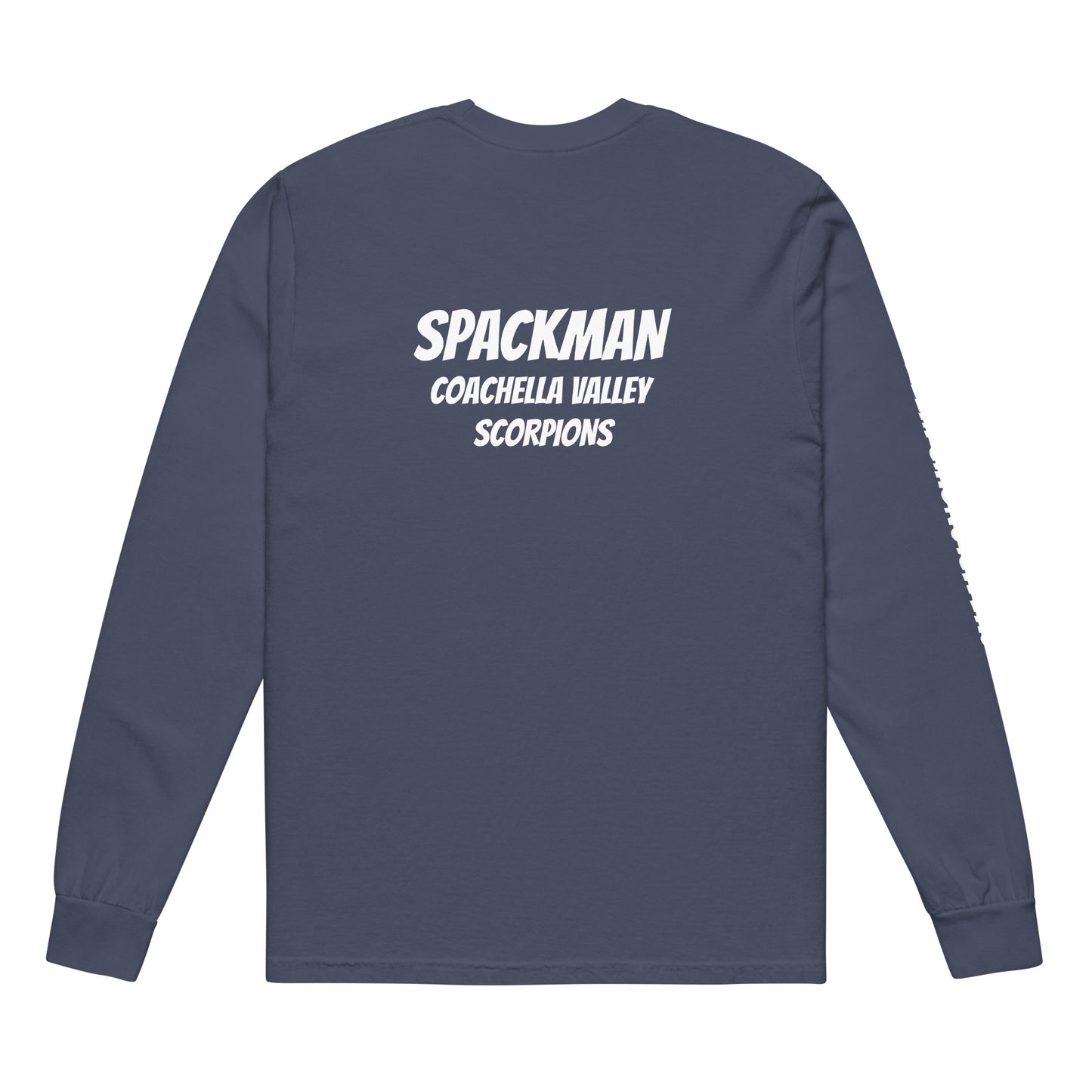 Spackman Garment-dyed heavyweight long-sleeve shirt